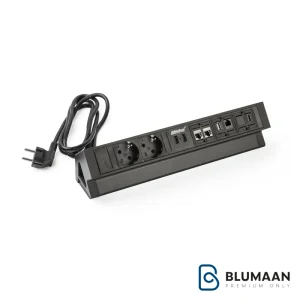 پریز روکار اداری 10046 ملونی، با طراحی مدرن و دسترسی آسان به انواع پورت‌ها برای محیط کار شما.