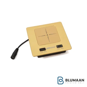 شارژر وایرلس توکار 10060 ملونی با طراحی شیک و مدرن برای شارژ بی‌سیم و سریع انواع گوشی‌های هوشمند و دستگاه‌های شارژی.