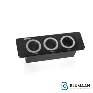 پریز برق با درپوش مگنتی 10082 - ملونی - نمای دوم