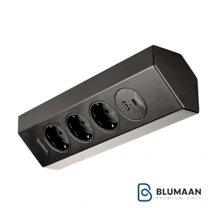 پریز روکار کنج 10086 - ملونی - نمای دوم