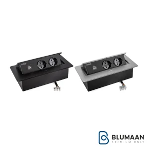 پریز توکار 10090 ملونی با طراحی مدرن و امکانات فراوان برای استفاده در منزل و محل کار