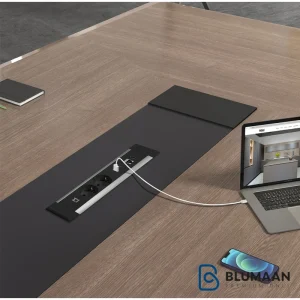 پریز توکار 10094 - ملونی - نمای دوم