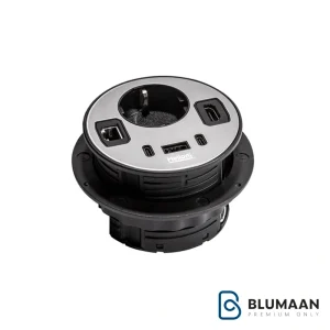 پریز توکار گرد 10096 ملونی از برند ملونی، طراحی زیبا و کارآمد برای فضاهای مختلف.