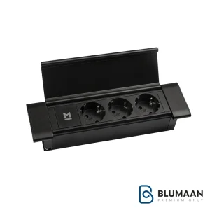 پریز توکار اسلیم ملونی با طراحی زیبا و مدرن، مناسب برای استفاده در آشپزخانه، میز کار و فضاهای اداری.