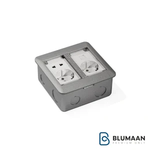 پریز کف ملونی 10122 با طراحی زیبا و کاربردی برای استفاده در منازل و دفاتر کار.