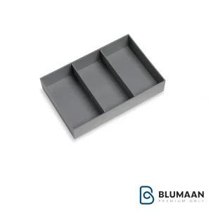 عکس باکیفیت از نظم دهنده کابین سرویس روشویی یونی هوپر با رنگ طوسی و طراحی مدرن.