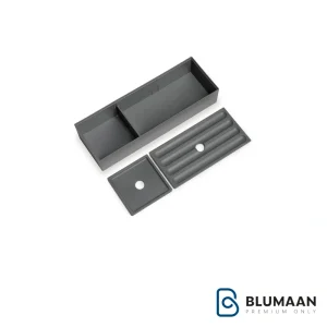 نظم دهنده کابین سرویس روشویی درب دار یونی هوپر، برای مرتب کردن لوازم بهداشتی و آرایشی در سرویس بهداشتی.