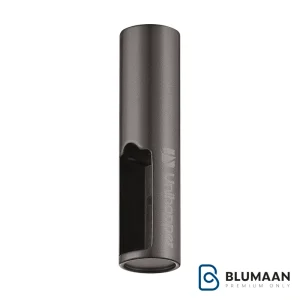 نمای نزدیک از اتصال انتهای رگال سقفی TS1401 یونی هوپر، با رنگ موکا و سیلور.