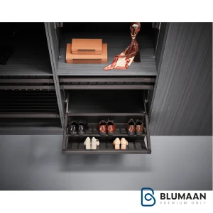 جا کفشی فلزی ریلی با صفحه مشبک داخل کمد لباس WS4126 - یونی هوپر - نمای دوم