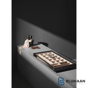 جای کمربند و کراوات مخمل ریلی با فرانت شیشه WS4140G - یونی هوپر - نمای دوم