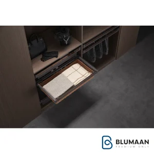 سبد حصیری ریلی با فرانت شیشه WS4141G - یونی هوپر - نمای دوم