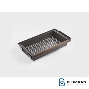 طبقه فلزی ریلی با فرانت شیشه یونی هوپر، محصولی با طراحی مدرن و کیفیت بالا برای آشپزخانه شما.