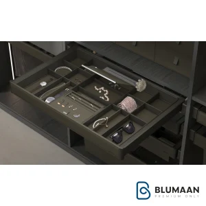 جای زیور آلات چرمی ریلی داخل کمد لباس WS4172.OL - یونی هوپر - نمای دوم