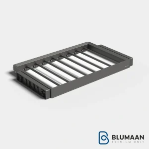 جای شلوار ریلی داخل کمد لباس WS4185 یونی هوپر برای نظم دهی به کمد و دسترسی آسان به شلوارها.