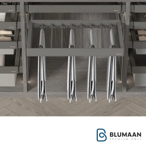 جای شلوار ریلی داخل کمد لباس WS4185 - یونی هوپر - نمای دوم