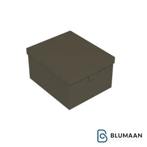 باکس چرمی داخل کمد لباس یونی هوپر با رنگ Oliver Green، برای نظم‌دهی و زیبایی کمد شما.