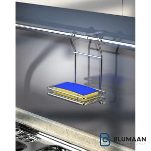 جا اسکاچی آویز پلاتین 2601 با طراحی شیک و جنس کروم باکیفیت، نظم دهنده ایده‌آل آشپزخانه شما.