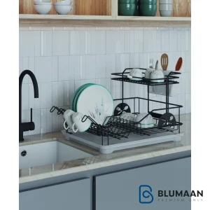 جا ظرفی رومیزی 1/5 طبقه پاتریس 2211 - پلاتین - نمای دوم