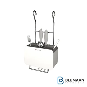 جا قاشقی آویز مدرنا 2741 پلاتین، محصولی زیبا و کاربردی برای نظم دادن به آشپزخانه.