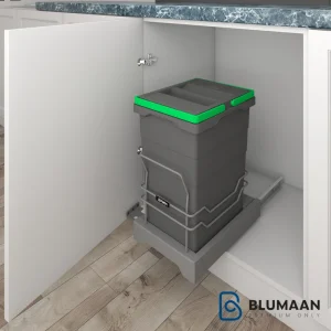 سطل زباله لینکدار اکو 3614 پلاتین با طراحی مدرن و کیفیت بالا، مناسب برای منزل و محیط کار.