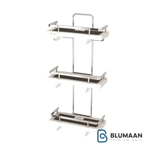 کنج حمام آرسین پلاتین با طراحی مدرن و رنگ کروم، مناسب برای حمام‌های ایرانی.