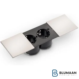 پریز DUE باخمن با طراحی زیبا و کیفیت ساخت آلمانی، انتخابی ایده‌آل برای خانه و محل کار.