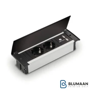 پریز KAPSA دو سوکت همراه usb - باخمن
