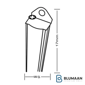 چراغ خطی زوار شیشه‌ای گلس (Glass) - لمبرت - نمای دوم