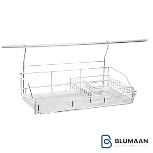 آبچکان آویز با سینی A130 آدلان، یک راه‌حل شیک و کاربردی برای خشک کردن و نگهداری ظروف در آشپزخانه.