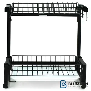 آبچکان رومیزی پرتابل مینی مدل رزا از برند آدلان، با طراحی شیک و کاربردی، برای خشک کردن ظروف در آشپزخانه.