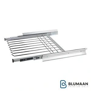 آویز شلوار فریم دار ریلی فراز A820 آدلان، یک محصول باکیفیت برای مرتب کردن کمد لباس و دسترسی آسان به شلوارها.