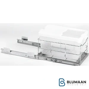 جا برنجی ریل پهلو تک مخزنه بردیا 2 A361 آدلان با طراحی مدرن و کاربردی برای نگهداری برنج در آشپزخانه.