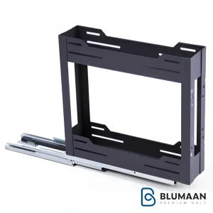 عکس باکیفیت از جا بطری ورقی ریل تاندم آدلان با طراحی مدرن و جنس استیل ضد زنگ.