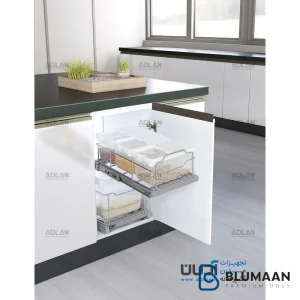 جا حبوبات ریل پهلو سه مخزنه برزین 2 A360 - آدلان - نمای دوم