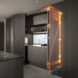 پاکت در تک درب بلوم - نمای دوم