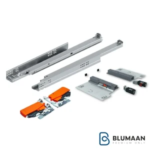 ریل تاندم فول تیپان بلوم با تحمل وزن 30kg و طراحی مدرن، محصولی باکیفیت از بلوم اتریش برای کشوهای شما.