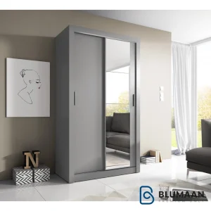 نمای نزدیک از مکانیزم تاپ لاین توکار اسلیم 2 درب ملونی، با طراحی مدرن و قابلیت آرامبند.