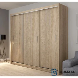 مکانیزم تاپ لاین اسلیم 3 درب اکو ملونی، راه حلی مدرن و کاربردی برای درب های کابینت و کمد.