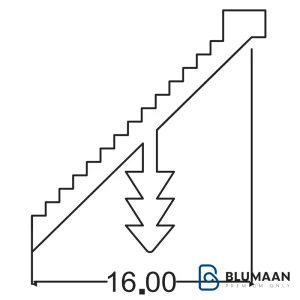 پروفیل دور درب آلومینیومی مورب I040 فانتونی با رنگ مشکی آنودایز، مناسب برای انواع درب‌های داخلی و خارجی.