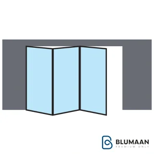 مکانیزم آکاردئونی سه درب آلومینیومی فانتونی با طراحی مدرن و کیفیت بالا.