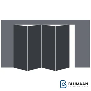 درب آکاردئونی چوبی فانتونی، یک راهحل زیبا و کاربردی برای فضاهای داخلی.