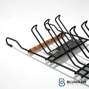 جا لیوانی و جا حولهای آویز کابینتی X113 - ws - نمای دوم
